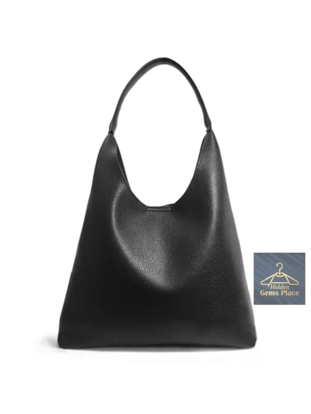 Slouchy Hobo Tote Bag Vegan Leather Shoulder Handbag for Women
